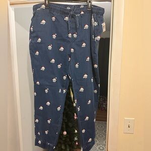 Mickey & Minnie Christmas Denim Jogger